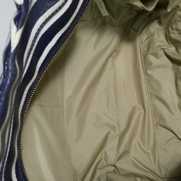 KATE SPADE WATSON LANE STEVIE DIAPER BAG NAVY/ WHI - Picture 4 of 10